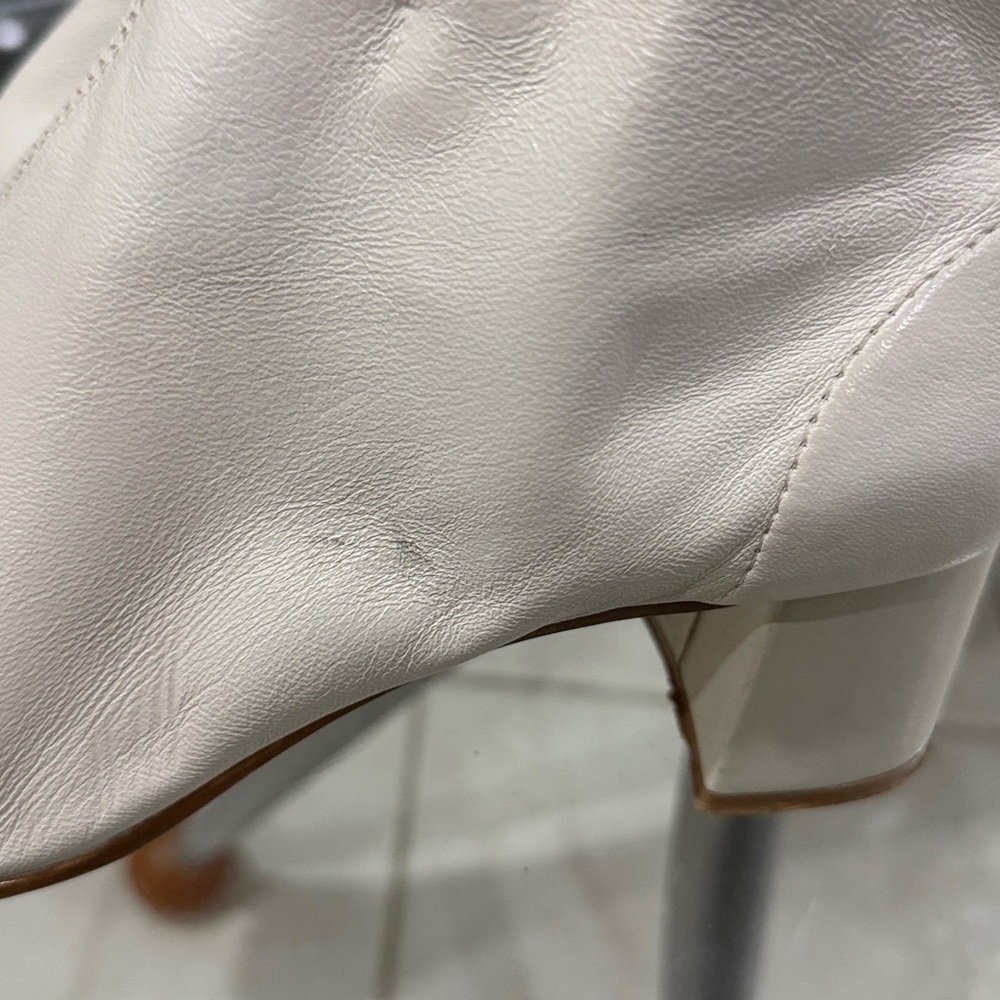 Zara white ankle boots - Picture 3 of 5